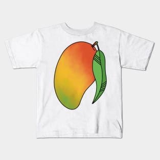 Mango Fruit Watercolor Kids T-Shirt